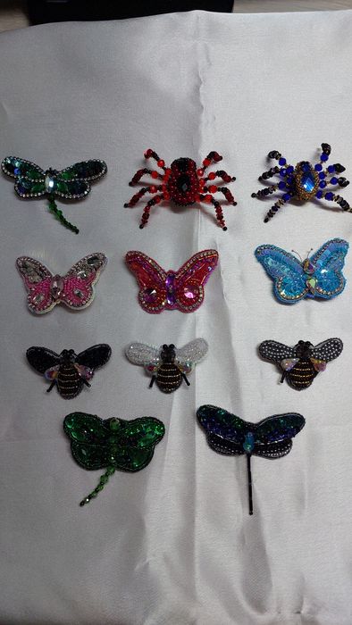 Броши ручной работы