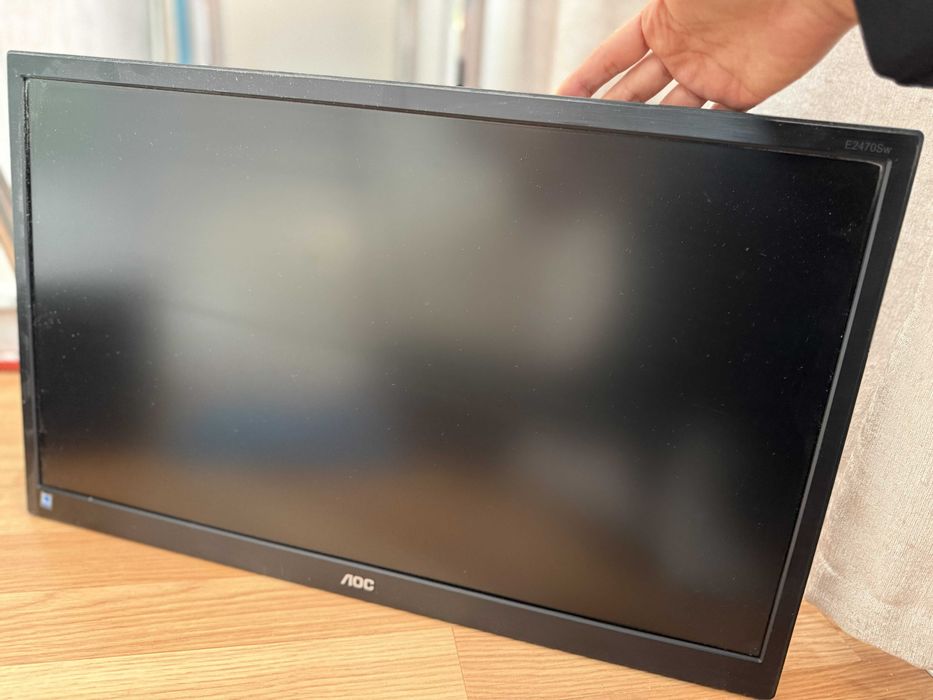 2 монитора  AOC E2470Swhe