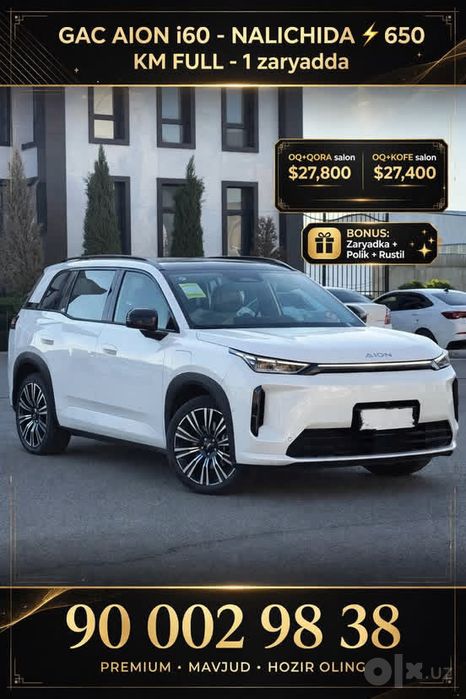 Gac aion i 60  650 km ful