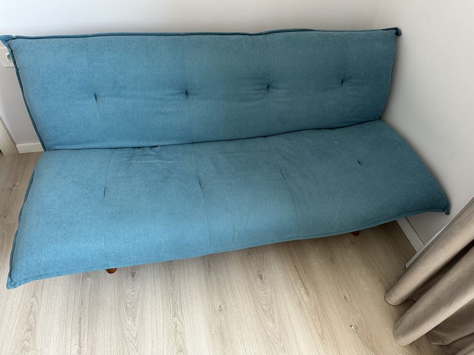 NATY Canapea extensibila MOBEXPERT cu 3locuri + topper