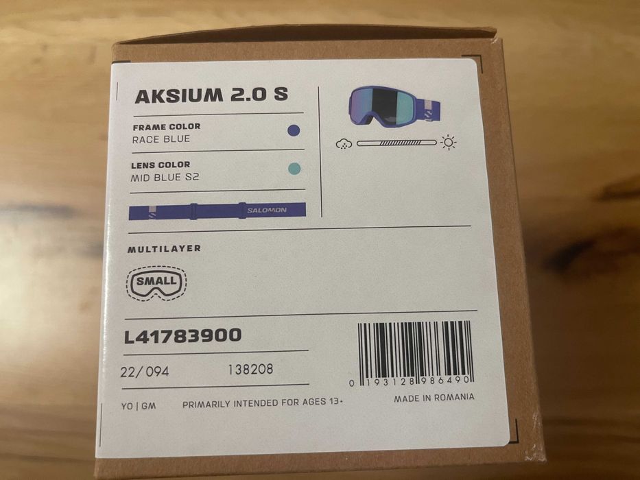 Скиорска маска / ски очила Salomon Aksium 2.0 s