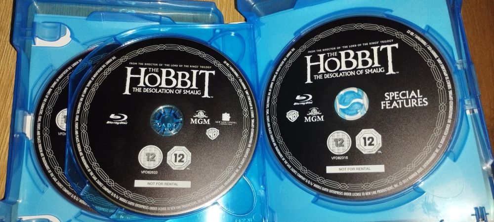 Blu-ray 3D+2D филми Hobbit