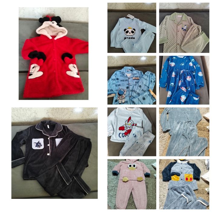 Продам пижамы на мальчика и девочку