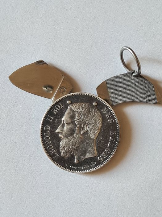 Moneda argint  modificata