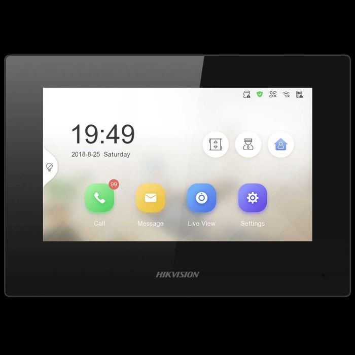 DS-KH6320-LE1(B) 	Видеодомофон с сенсорным экраном