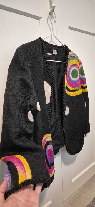 Sacou Renzo din mătase si lână