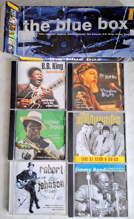 The Blue Box - set 6 CD-uri, 1999 Casa de discuri: Hallmark Music & Entertainment