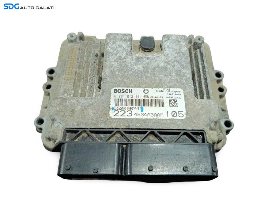 ECU Calculator Motor Fiat Doblo 1.9 JTD 2001 - 2010 Cod 0281012864, 55200674 [LR6540]