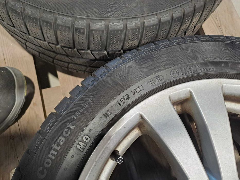 Jante 17  Mercedes E Classe cu Anvelope 245/45/17 Iarna