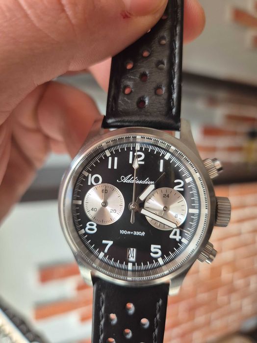 [ПРОДАВМ]Addiesdive Pilot Chronograph – Сапфир & Seiko VK64 Movement