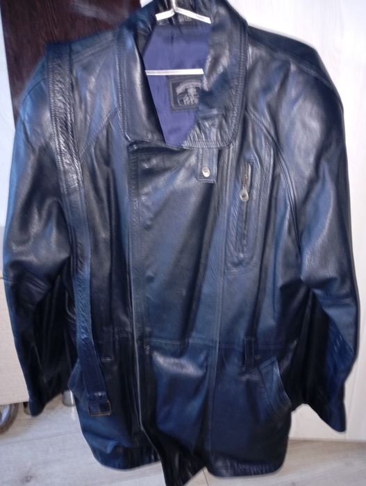 Мужская кожаная куртка