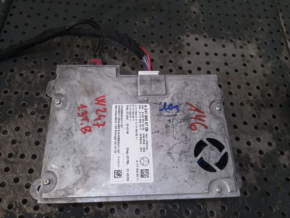 Modul navigatie mercedes b class w247 a2479005709 a2479012202 a1779027911