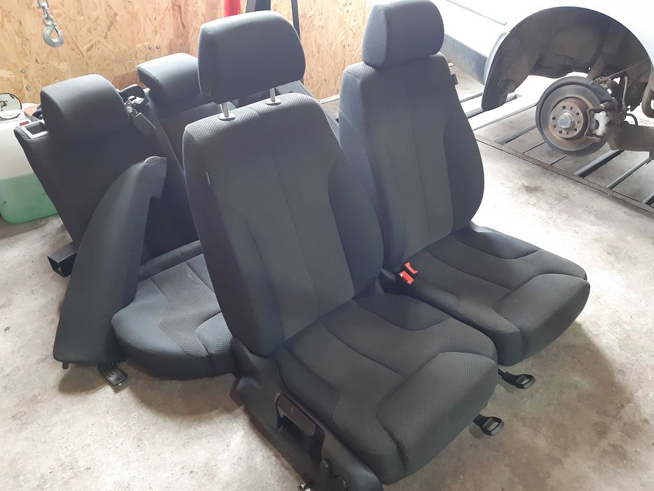 Set scaune fata + banchete spate rabatabile textil vw passat b6 berlin