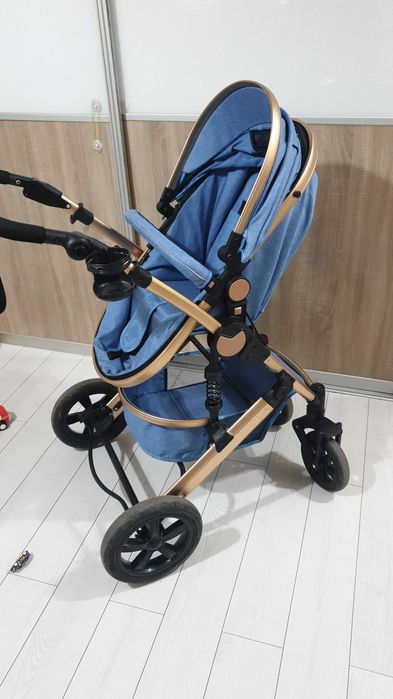 Carucior impecabil landou + parte sport