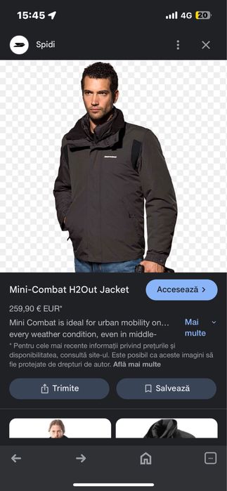 Geaca moto , Spidi H2Out