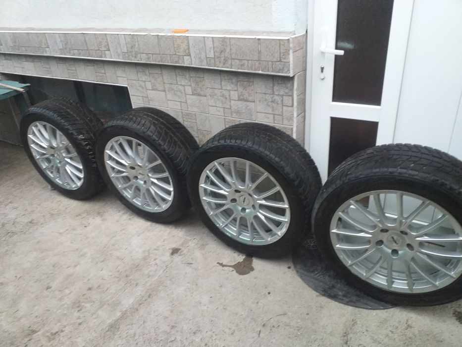 Vând jante aliaj + anvelope iarnă 275/45 R20