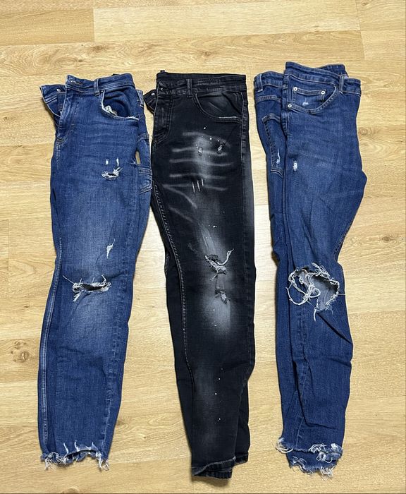 Три чифта дънки цената е за всички!