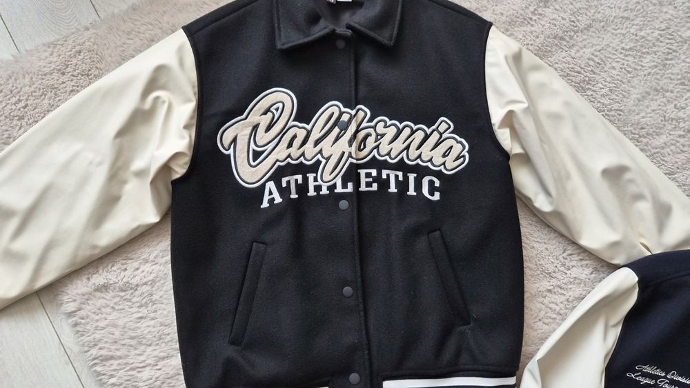 Нови! Якета с кожени ръкави (тип бейзболно) H&m 12-13 год.