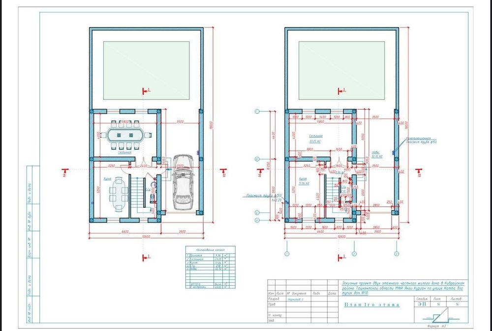 Yangi qurilgan kottej 6ta