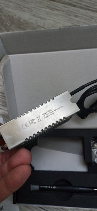 Radiator M.2 SSD cu ventilator pentru NVMe/SATA