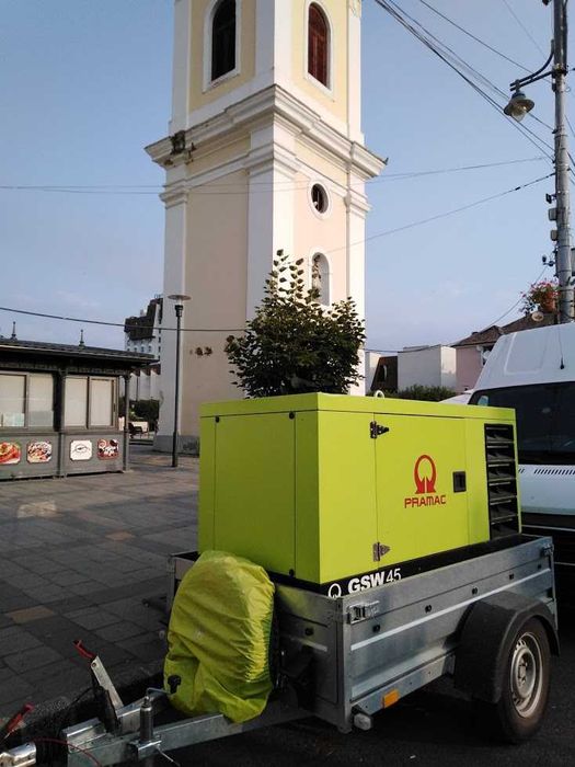 Generatoare de inchiriat curent  1-110KW Inchiriere generator Sibiu