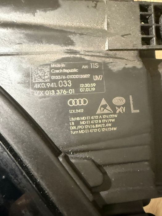 Far Stânga Audi A6 C8 LED 2018-2023 complet ORIGINAL 4K0.941.033