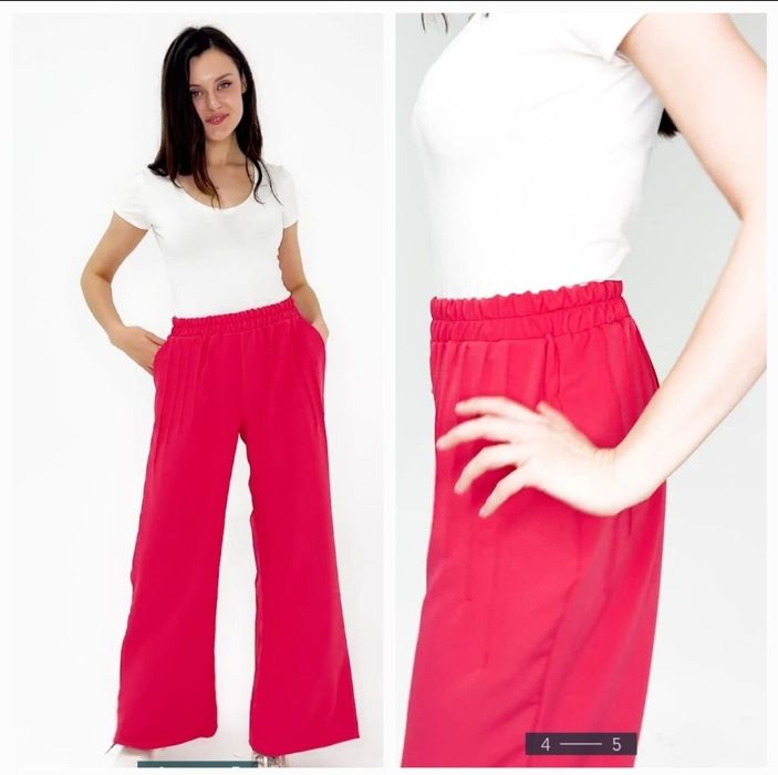 Брюки палаццо р.50-52