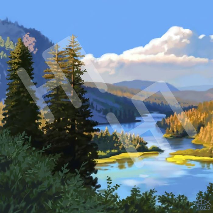 Пейзажи/Рисувани