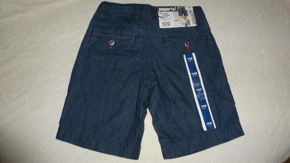 Шорты джинсовые на мальчика 6-7 лет