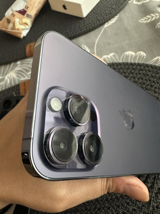 Продавам Iphone 14 pro max 128GB/ deep purple цвят