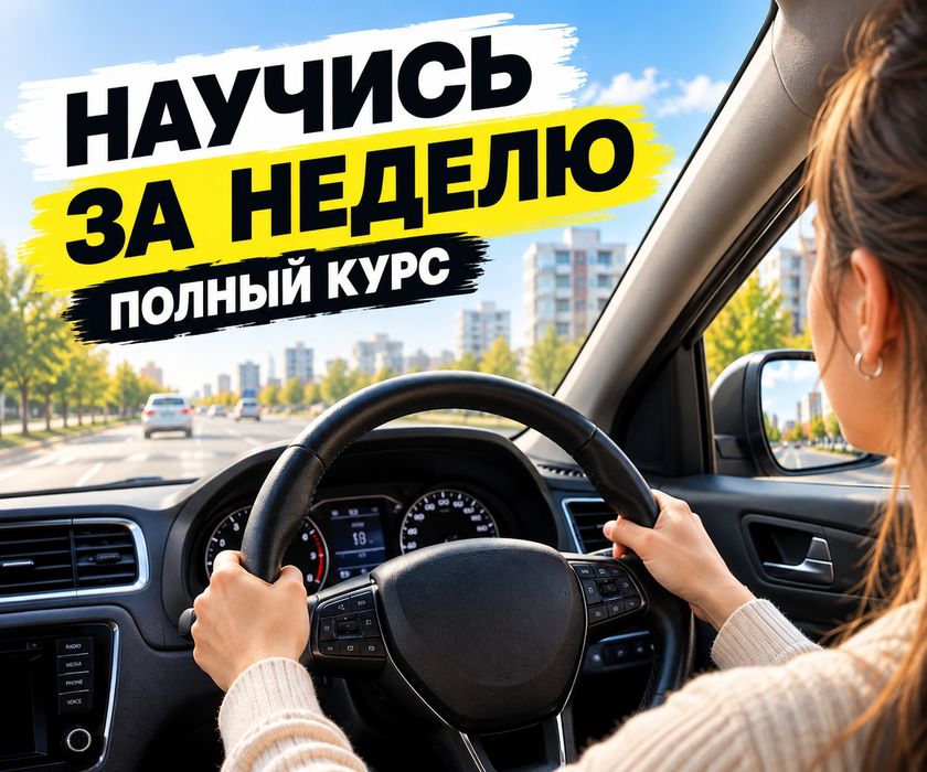 Автоинструктор, недельный курс