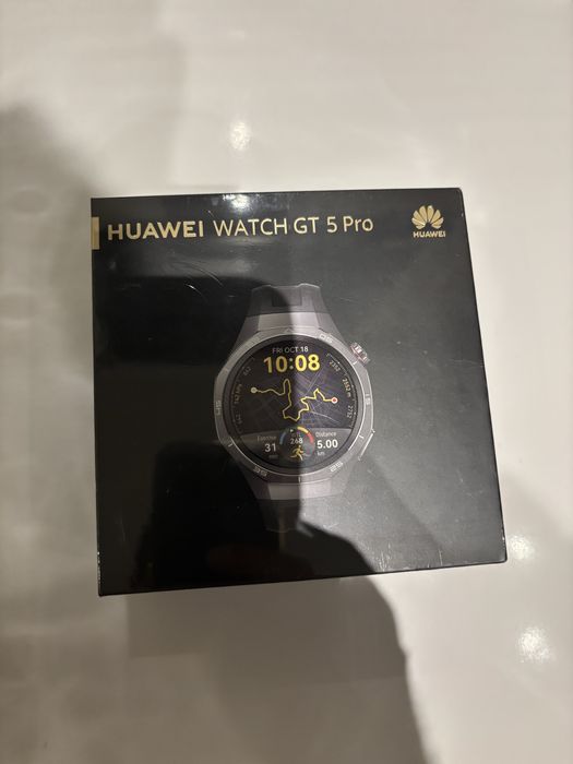 Huawei GT 5 Pro black 46mm sigilat
