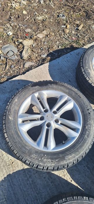 Roata roti jante aliaj Nissan Qashqai 5x114.3 gaura butuc 66.1  Duster