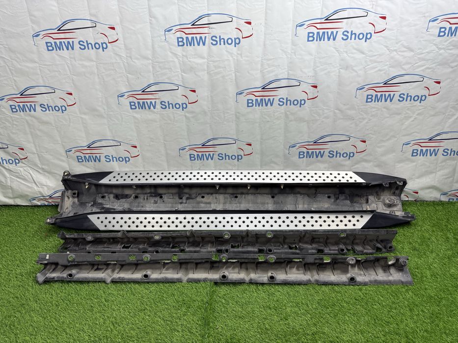 алюминиевые пороги на bmw x5 e70 порог порог алюминиевый х5 е70