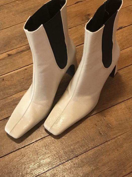 Дамски кожени боти “ZARA”,  N 37