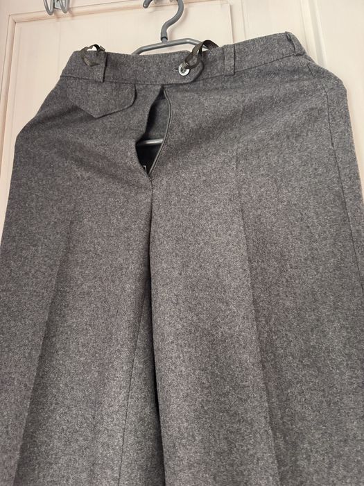 Pantaloni eleganti lana 65%, marime XS