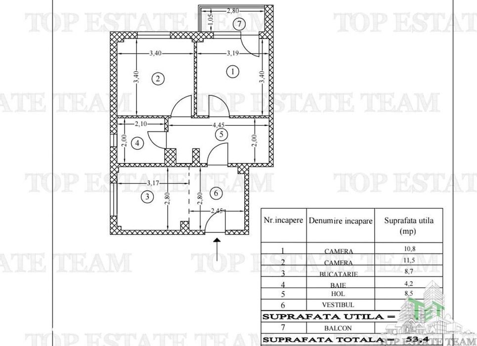 Apartament 2 camere | Renovat | La 5 minute de Bucur Obor