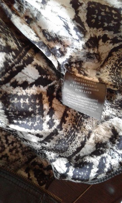 Jacheta piele naturala, Arma, s, 80 lei, ca noua