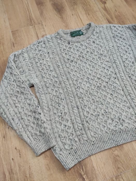 Pulover din lână British Wool marimea XL