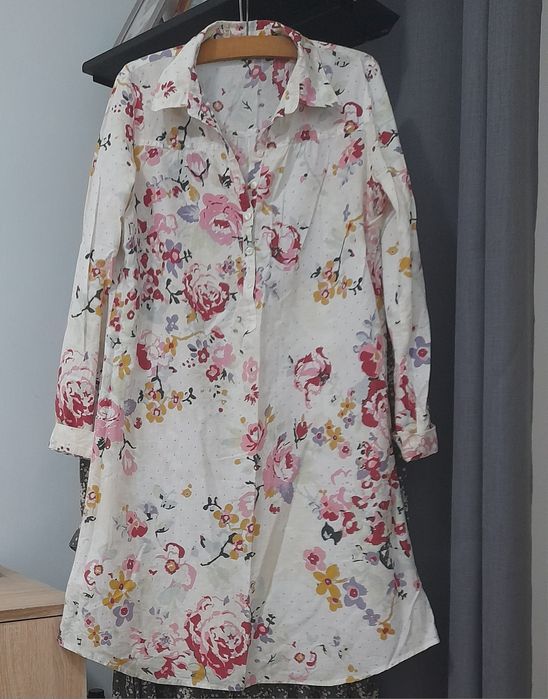 Rochie usoara tip camasa florala