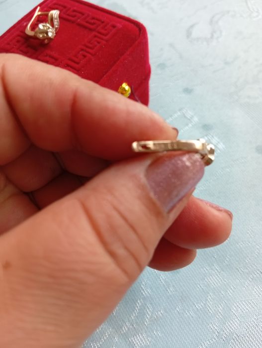 Серьги с бриллиантами