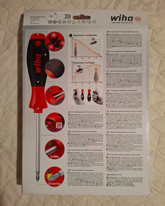 Wiha-комплекти професионални ударни и електрически отвертки 13 бр.