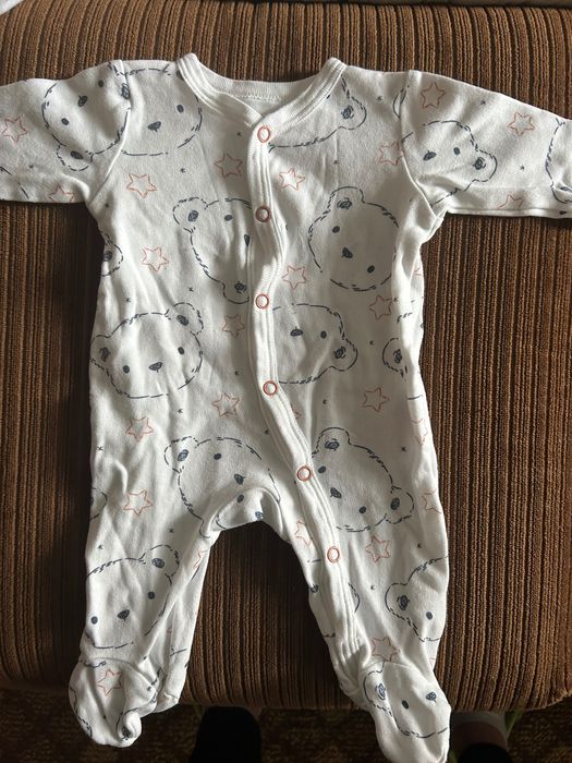 Бебешки бодита с ританки цяло костюмче размер 56