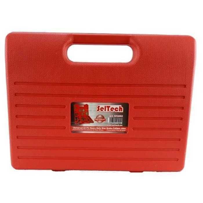 Presă etriere pentru pistoane frana, 21 piese + cutie depozitare, nouă