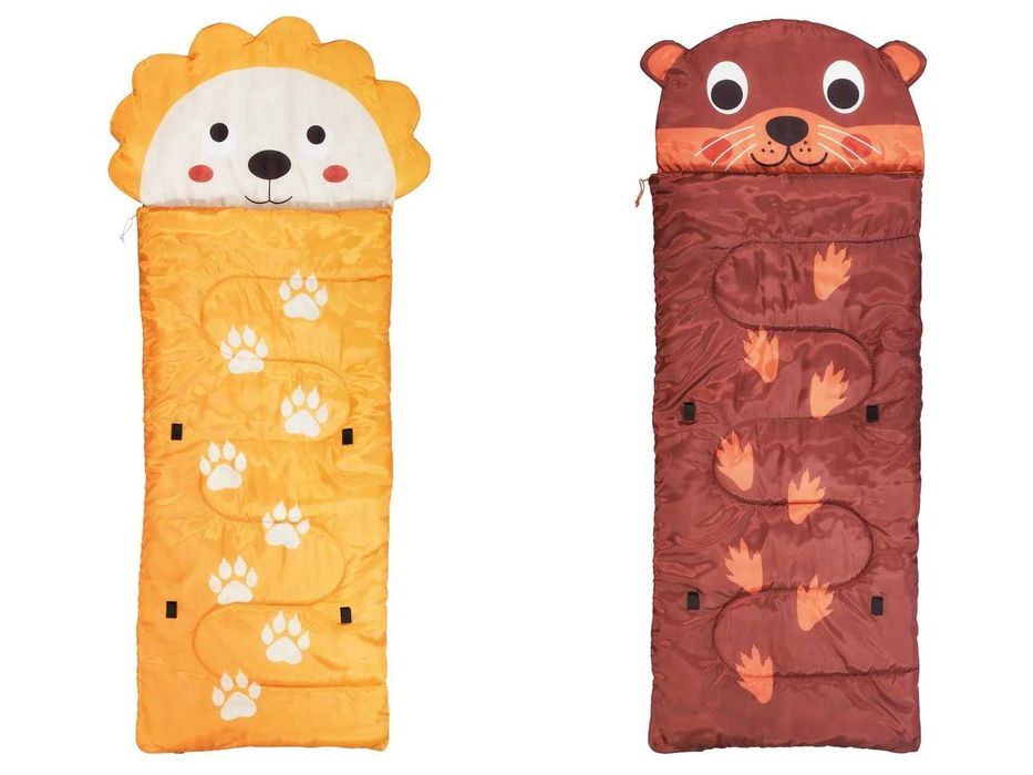 Детски спален чувал регулируем на размера на две нива 2 цвята