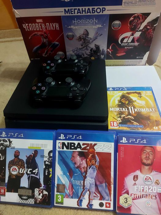 Продам сони плейстейшен 4 Slim на 1 ТБ