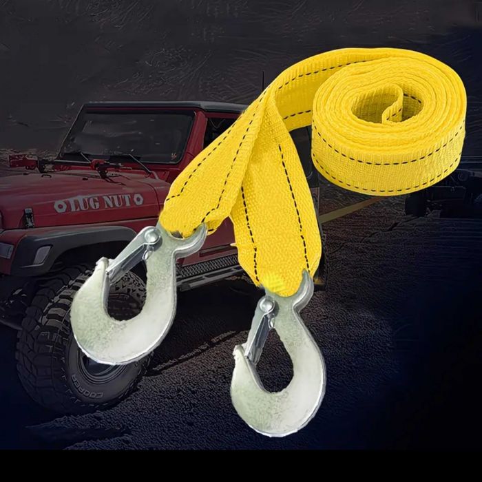 Топ цена-Въже за теглене за кола-джип-ван-автомобил-