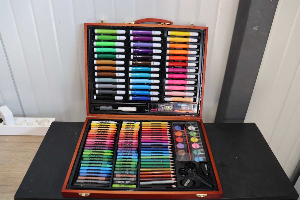 Комплект за рисуване Art4Artist, 150 части, Дървен, Детски гр. Варна ...