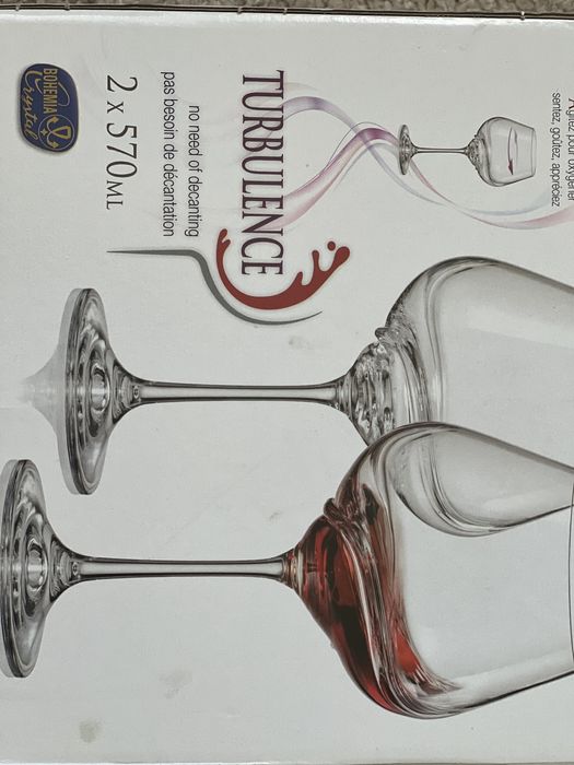 Чаши червено вино Turbulence BOHEMIA 570 ml