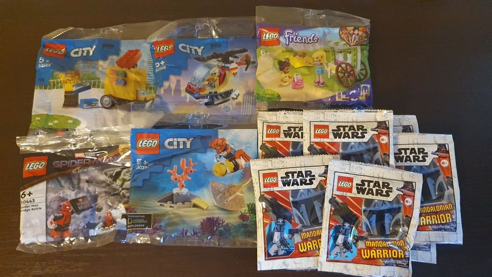Lego figurine diverse (CMF, Batman, Star Wars, City)